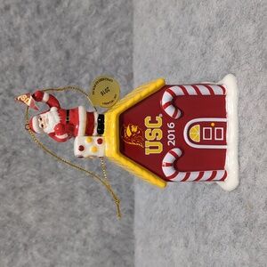 USC Trojans 2016 Gingerbread House Christmas Ornament